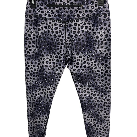 Lucy Locket Loves Womens Leopard Print Leggings Size Large Trendy  Athleisure - Picture 2 of 9